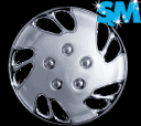 wheel cover or hubcap for cars, pickup trucks, vans, minivans and SUVs.