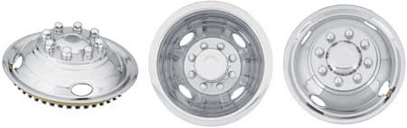 RV Motohome snap on style wheel covers