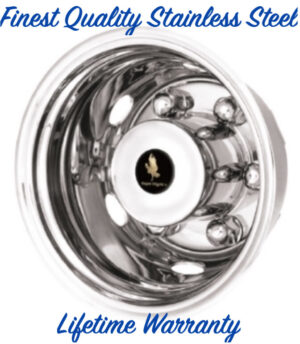 16" 6 Lug One Rear Wheel Simulator Rim Cover For Driver's Side -Imported Truck ©