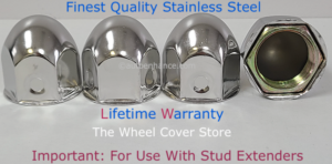 19.5" Ford F59 F53 F550 Stainless Attachment Nuts For Use With Stud Extenders