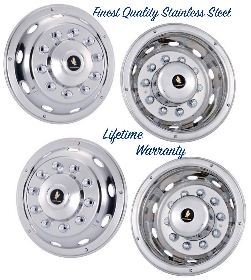 225-International-4400-Wheel-Simulators-Genuine-Eagle-Flight-Stainless-Steel-158102995104