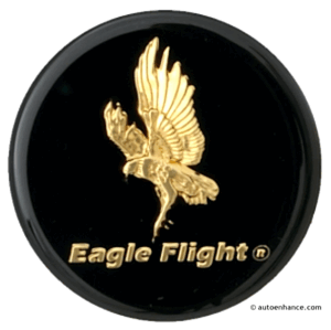 Genuine Eagle Flight Resin Center Emblems OEM Quality - One Set Of 4 ©